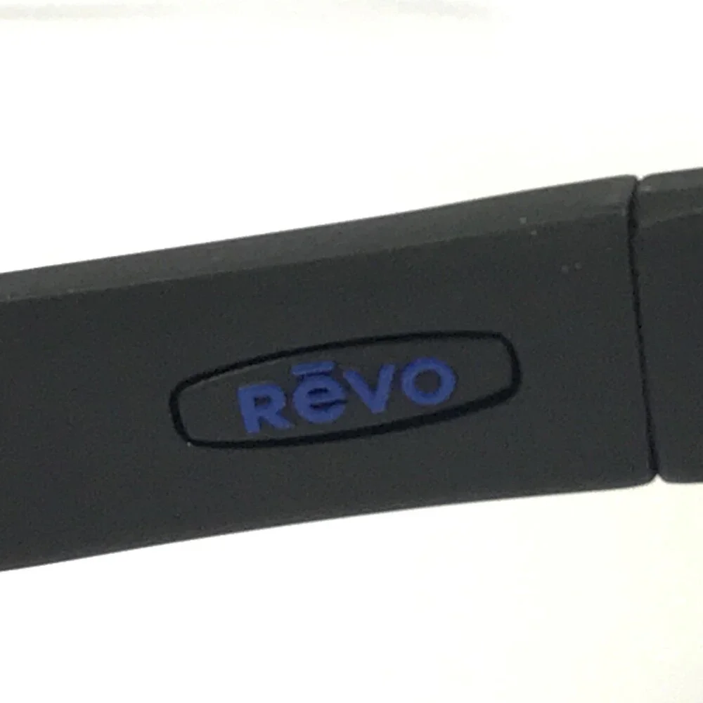 Revo Sunglasses ESPEN RE1097 01 Bear Grylls Black Wrap w/ Blue Polarized Lenses